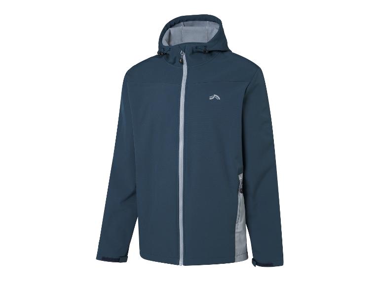 Herren-Thermo-Softshelljacke