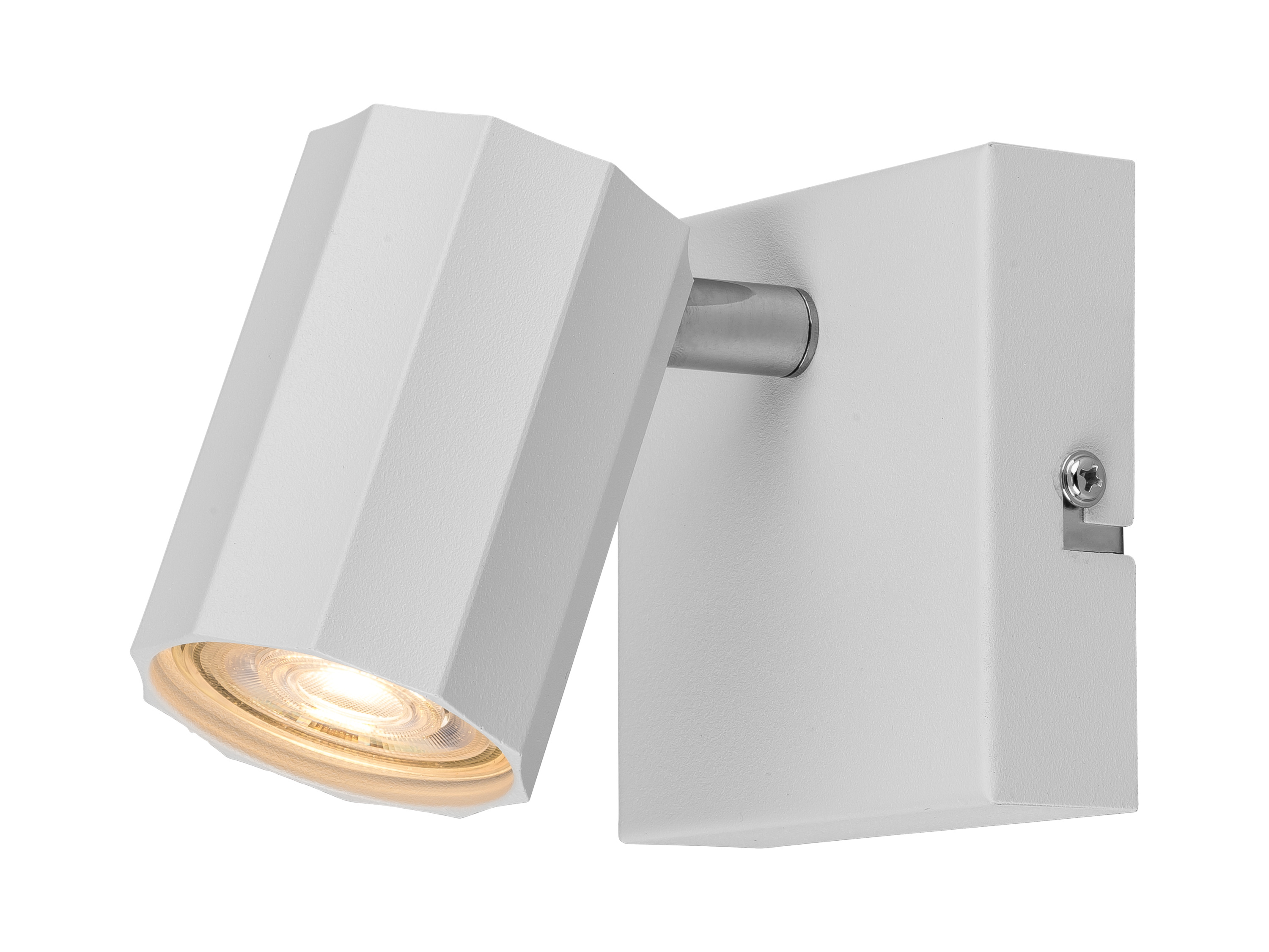 Thumbnail - LIVARNO home Wand-/Deckenleuchte, neig- und schwenkbarer Spot (quadratisch, weiß)