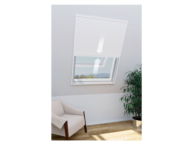 Gehe zu Vollbildansicht: LIVARNO home Dachfenster Plissee Insektenschutz / Sonnenschutz - Bild 1
