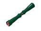 Grüner und roter Ratschenschraubendreher mit ergonomischem Griff.