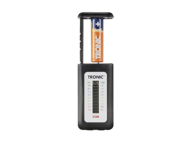 Gehe zu Vollbildansicht: TRONIC® Batterietester, mit LC-Display und Volt-Skala - Bild 2