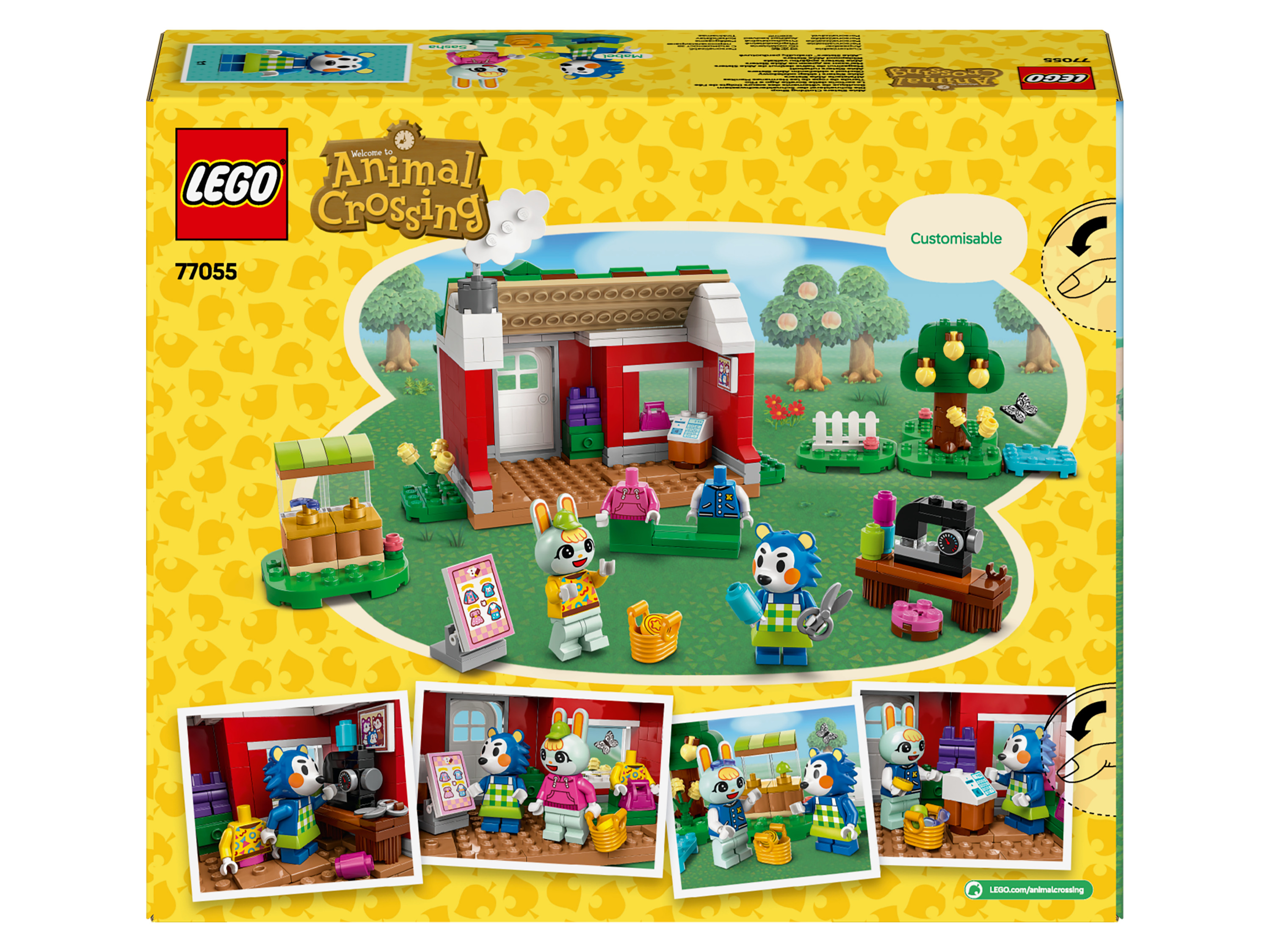 Lego Animal Crossing Klesbutikken til Able Sisters 77055