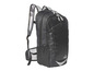 Ein schwarzer Rucksack von Crivit mit Mesh-Panelen.
