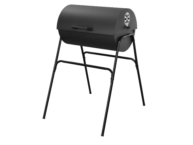 Fass-Holzkohlegrill