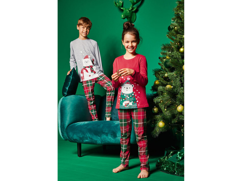 Gehe zu Vollbildansicht: pepperts Kinder Jungen Pyjama mit weihnachtlichen Motiven - Bild 8