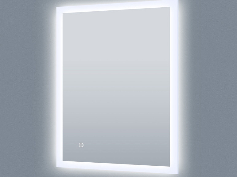 Gehe zu Vollbildansicht: axentia LED Spiegel, mit Aluminiumrahmen - Bild 14