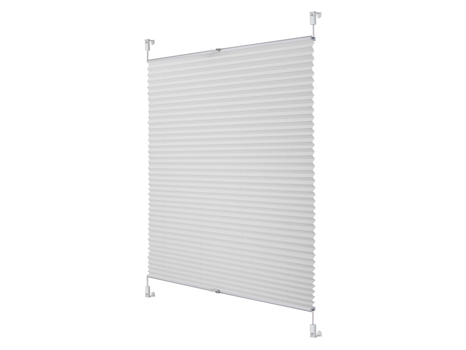 Thumbnail - Lichtblick Plissee Klemmfix, ohne (Weiß, 95x130 cm)