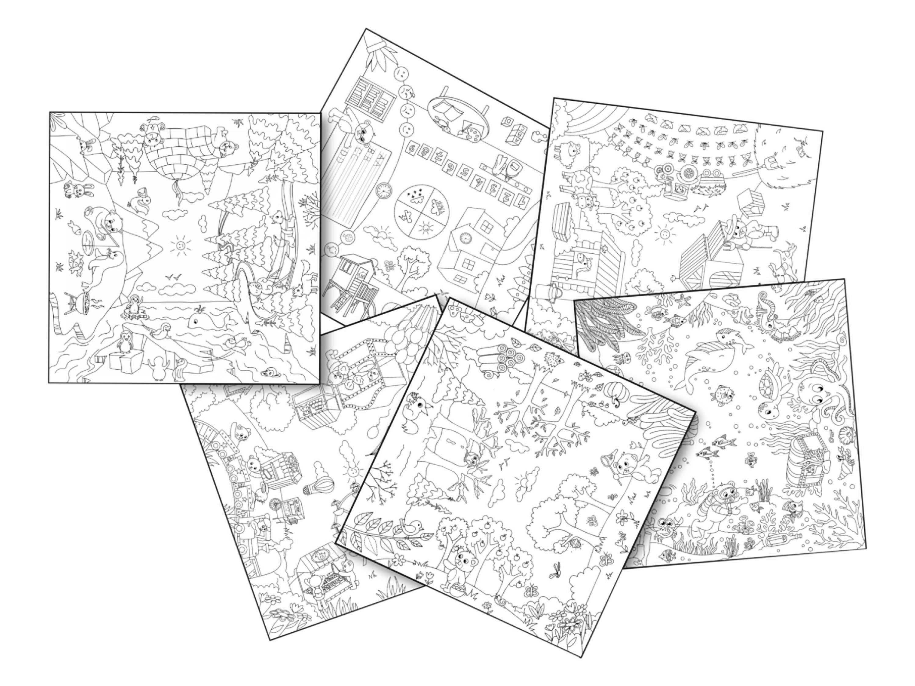 Thumbnail - SMOBY XXL-Ausmalblätter