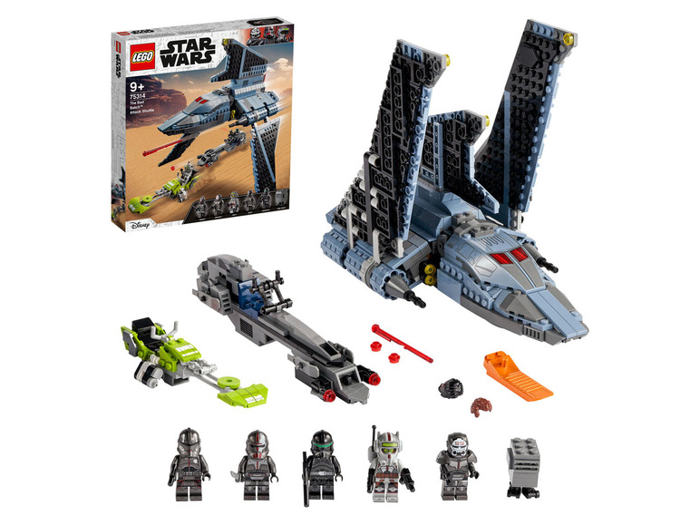 Gehe zu Vollbildansicht: LEGO® Star Wars 75314 »Angriffsshuttle aus The Bad Batch™« - Bild 8