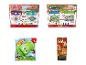 Brettspiele Monopoly Junior, Cluedo Junior, Kroko Doc und Jenga Classic.
