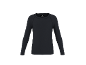 Schwarzes langärmeliges Thermoshirt für Herren