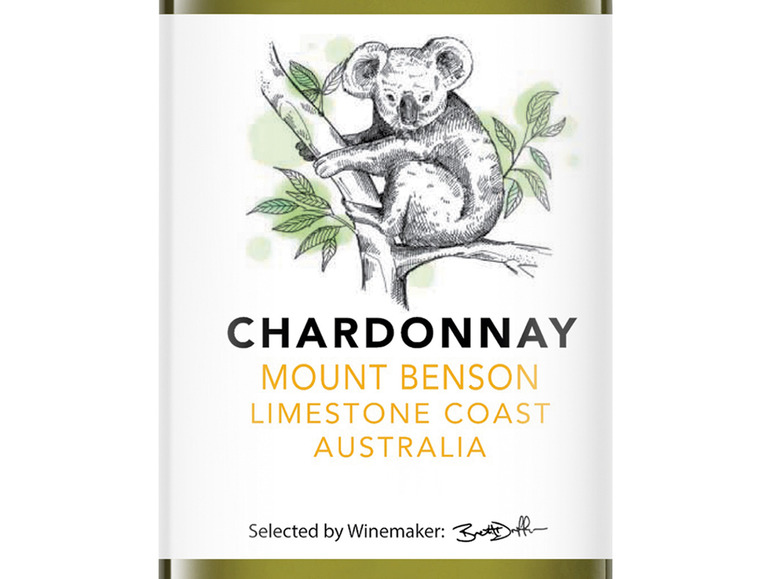 Gehe zu Vollbildansicht: Chardonnay Mount Benson Limestone Coast trocken, Weißwein 2022 - Bild 3