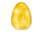 Gelbes Deko-Ei mit LED-Beleuchtung