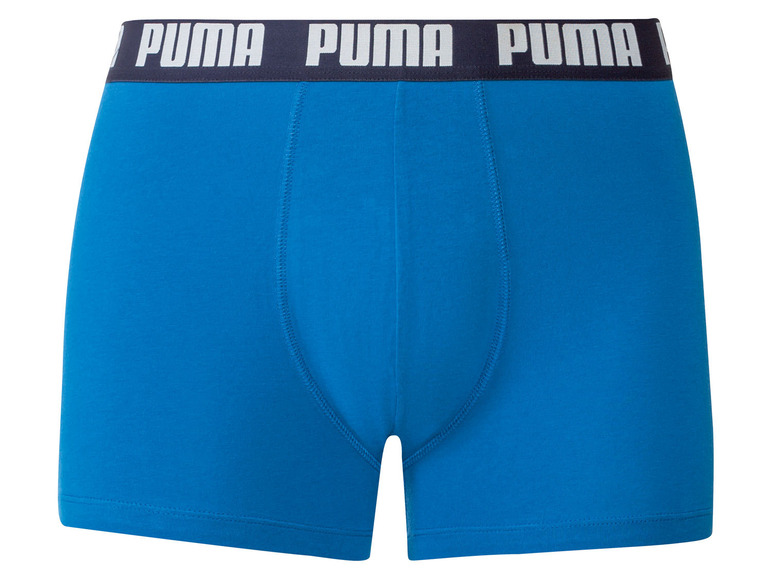 Gehe zu Vollbildansicht: Puma Herren Boxershort, 2 Stück, Slim Fit, mit umlaufenden Logo - Bild 8