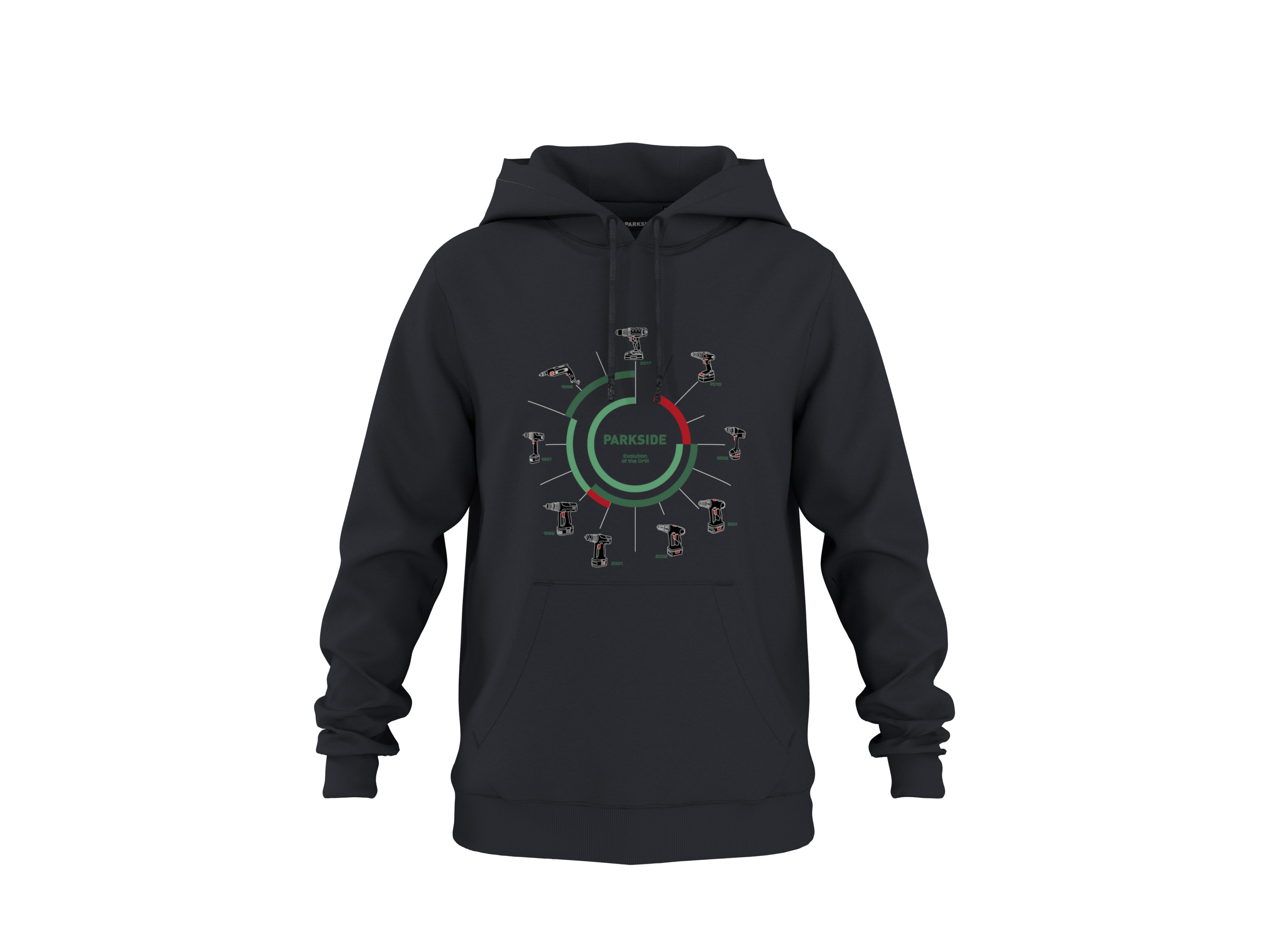 PARKSIDE® Herren Sweathoodie »Fan Edition« (XL (56/58))""