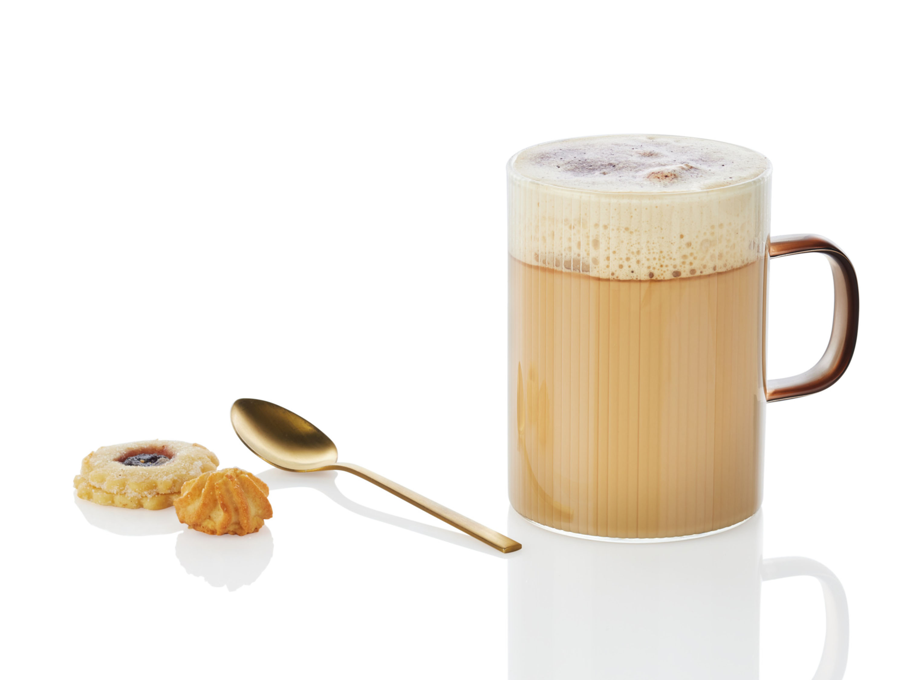 Thumbnail - LIVARNO home Tee-Service (Cappucinobecher, 4er Set)