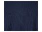 Nahaufnahme eines dunkelblauen, gerippten Stoffes.