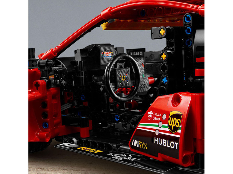 Gehe zu Vollbildansicht: LEGO® Technic 42125 »Ferrari 488 GTE AF Corse #51« - Bild 6