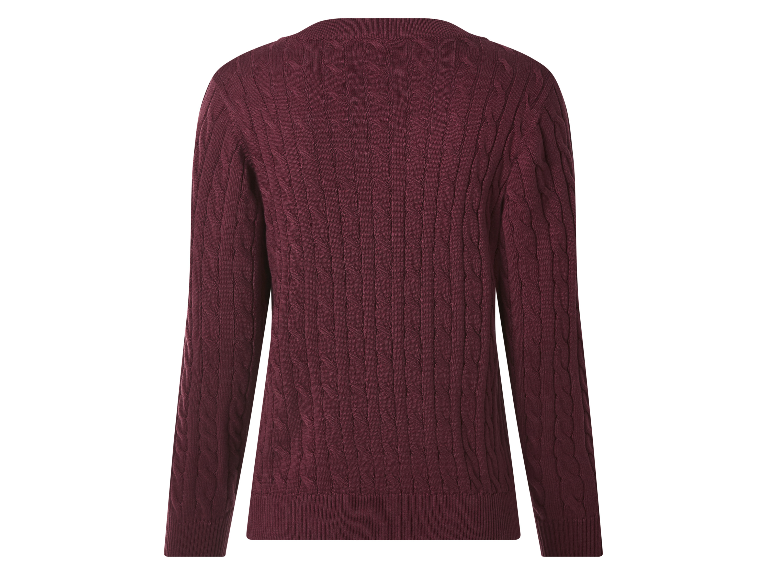 Thumbnail - esmara® Damen Pullover (Burgunderrot, XS(32/34))
