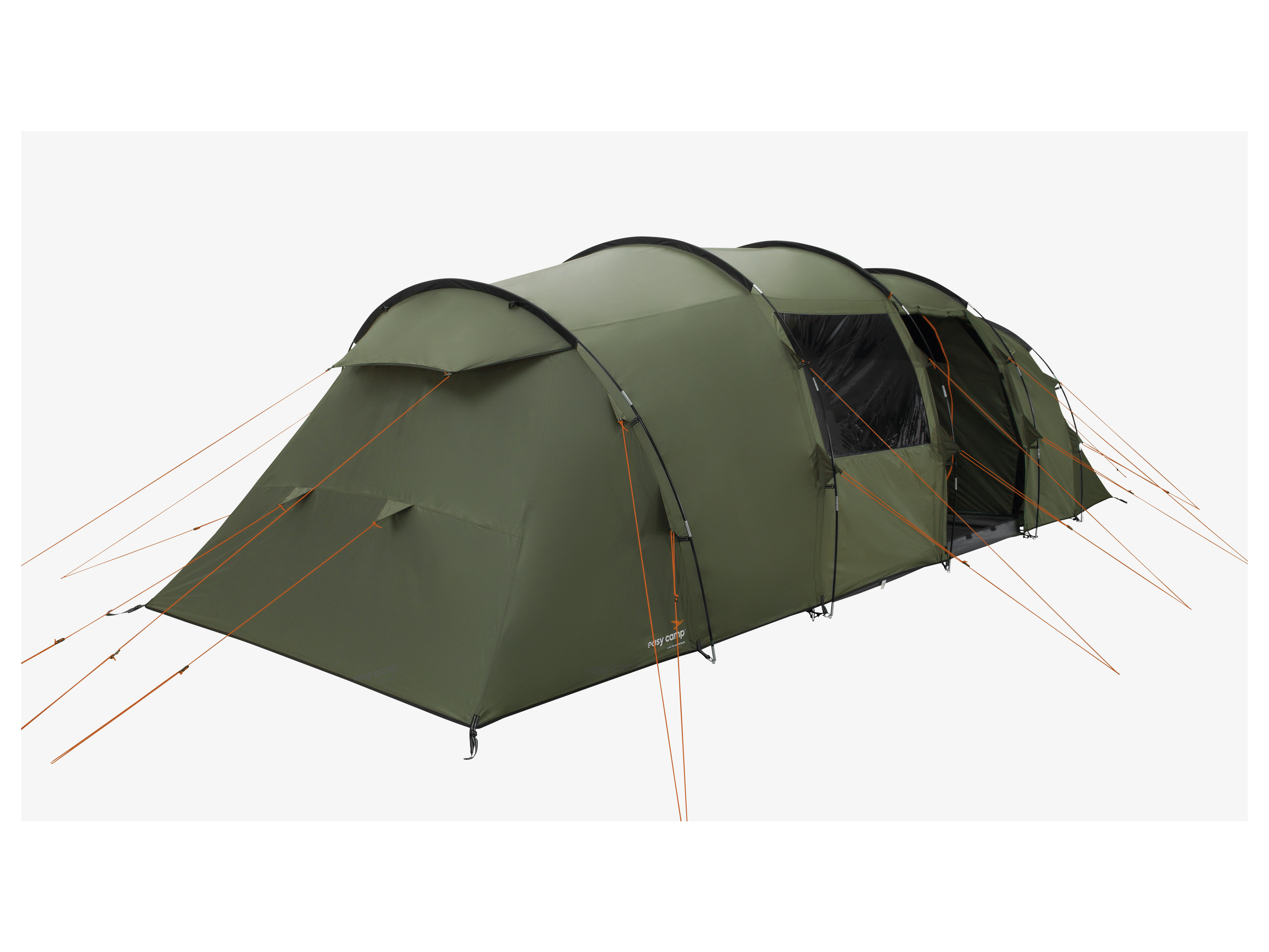 Easy Camp Tunnelzelt, »Leka Twin«, 6 oder 8 Personen (8 Personen)““ | 8 Maße: 6 Person: L 610 x B 240 x H 195 cm