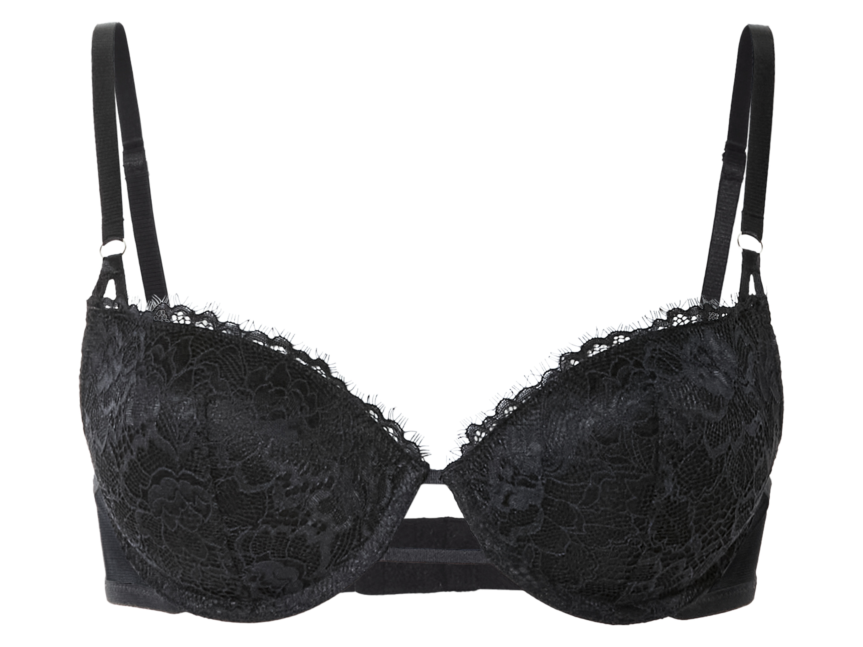esmara® Damen BH Spitze (Schwarz, 80C) | 04335814037611