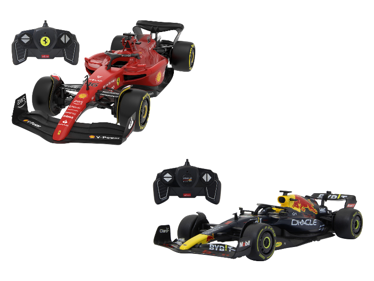 Ferngesteuerte Autos JAMARA Ferrari F1-75 und Oracle Red Bull Racing RB18 1:18