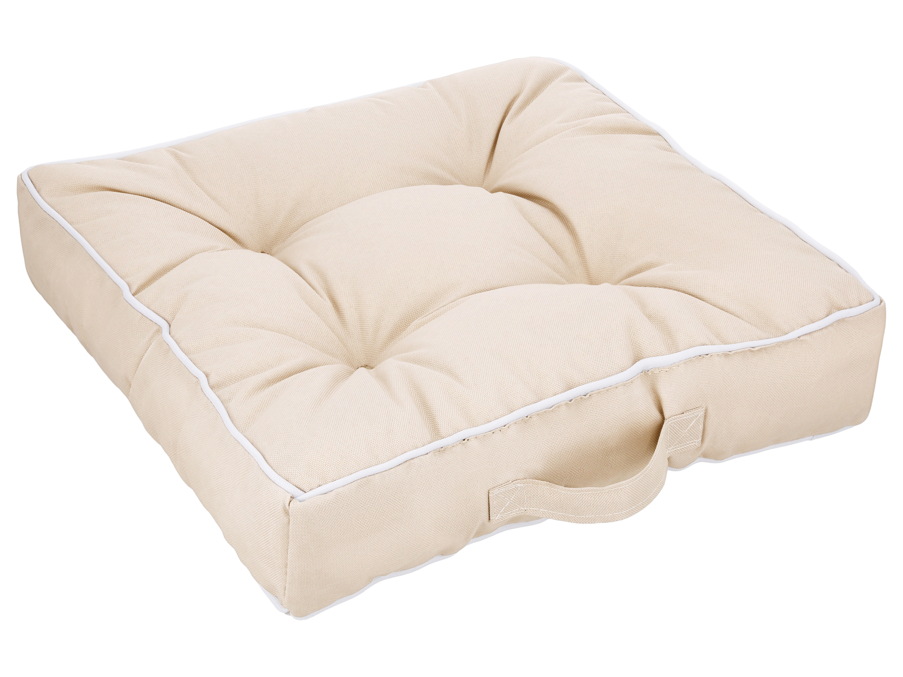 LIVARNO® Outdoor-Sitzkissen, 39 x 39 cm (Beige)