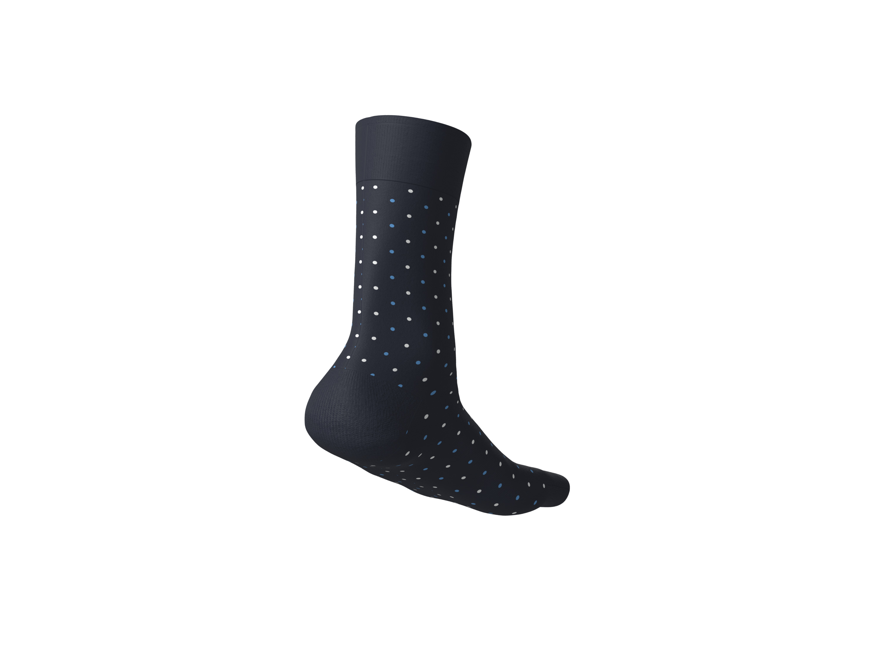 Thumbnail - esmara® Damen Herren Socken bunt 2er (Gepunktet/navy/grün, 43-46)