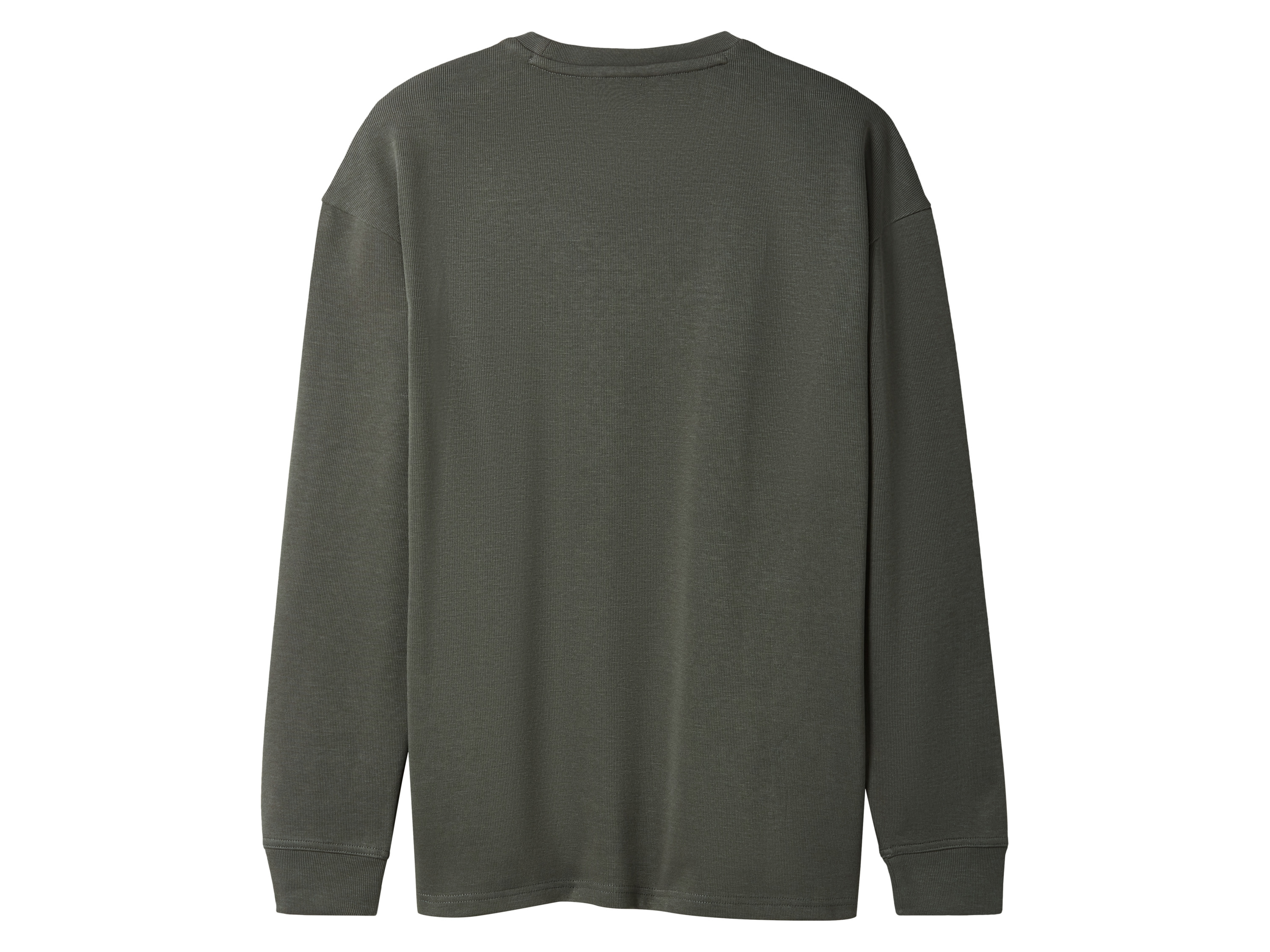 Thumbnail - esmara Men Herren Geripptes Sweatshirt (Khaki, L (52/54))