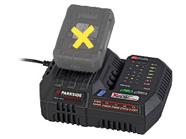 PARKSIDE PERFORMANCE® 20 V / 12 A Smart-Akku-Ladegerät »PLGS 2012 A1«, ohne Akku