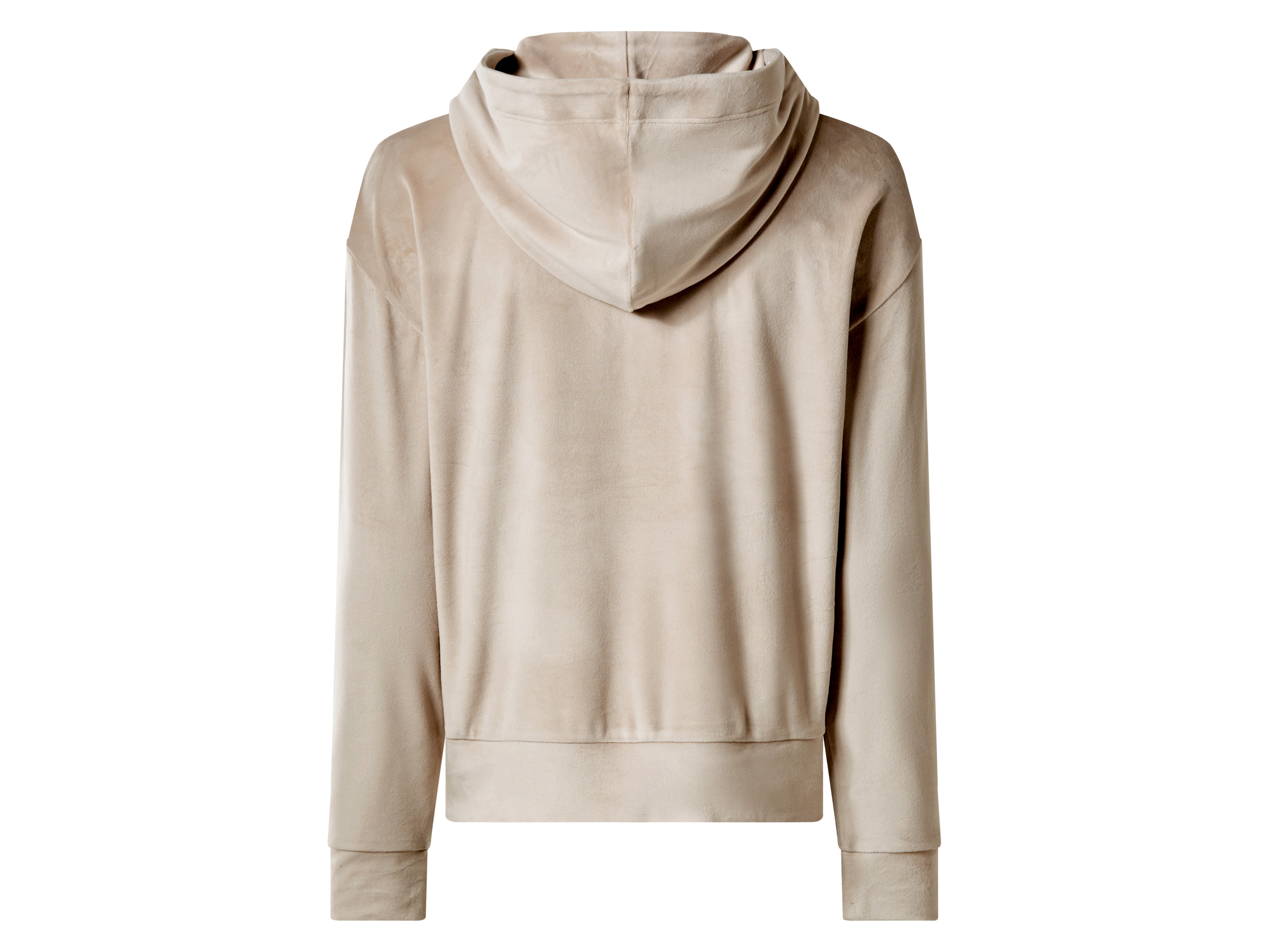 ESMARA® Damen Nicki-Hoodie (Beige, L(44/46)) – Bild 3 von 3