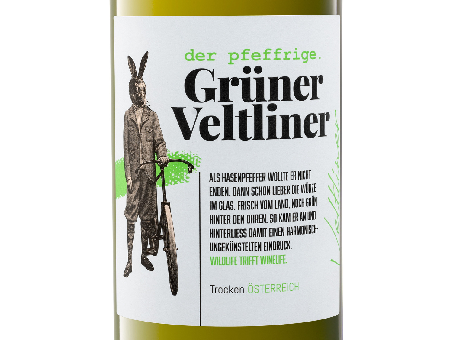 Veltliner pfeffrige Niederösterreich Grüne Der trocken…