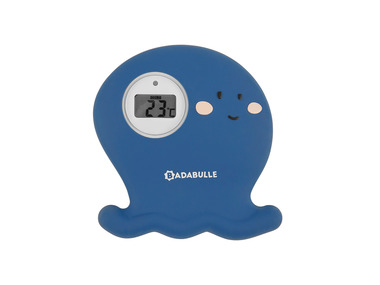 Badabulle Digitales Badethermometer »Krake«, misst Luft- und Wassertemperatur