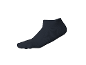 Schwarze kurze Socke für Herren oder Damen.