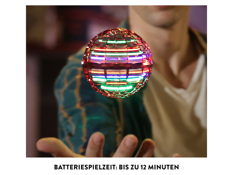 Gehe zu Vollbildansicht: Lenco Fliegender Leuchtball, mit Lichteffekten - Bild 5