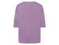 Lila T-Shirt mit kurzen Ärmeln