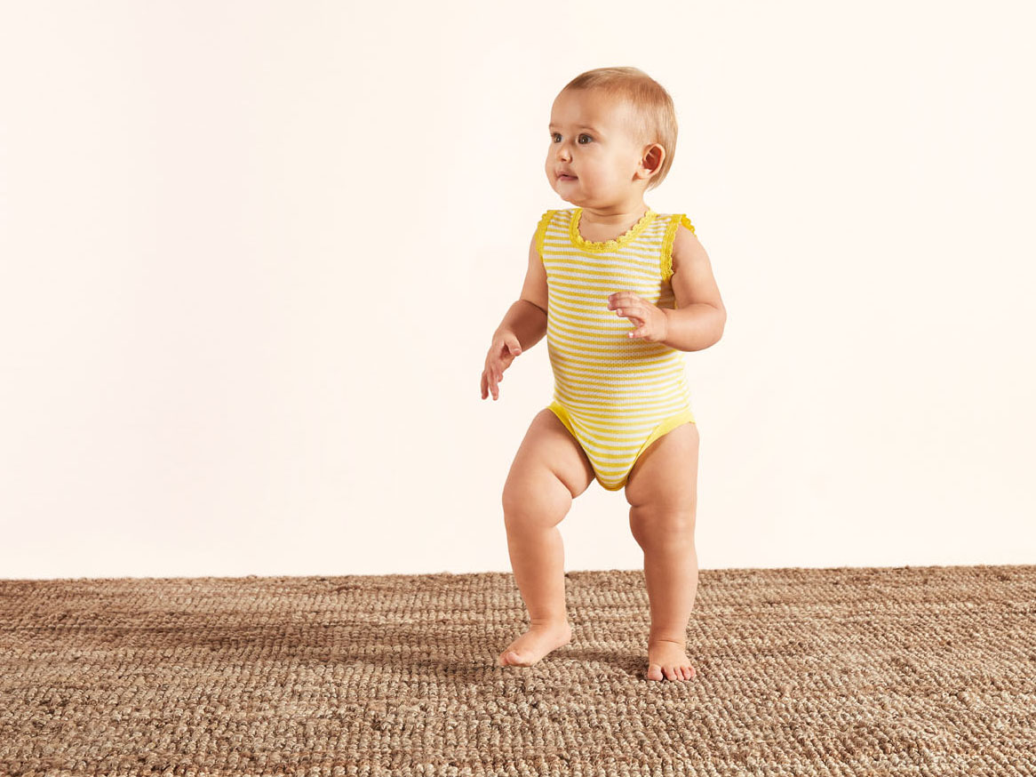 LUPILU® Baby Body (Gelb, 50/56) – Bild 2 von 4