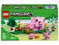 Lego Minecraft Set mit einem Schweinehaus, Schweinen und einem Wolf