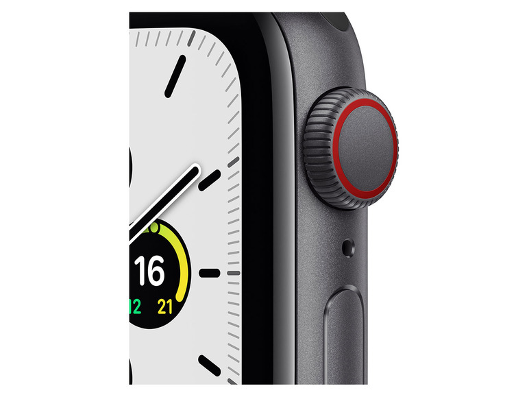 Gehe zu Vollbildansicht: Apple Watch SE GPS + Cellular intelligente Uhr mit Sportband - 32 GB - Wi-Fi, Bluetooth - 4G - Bild 38