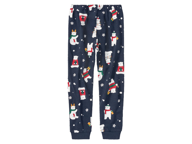 Gehe zu Vollbildansicht: lupilu® Kleinkinder Mädchen Pyjama mit weihnachtlichen Motiven - Bild 18