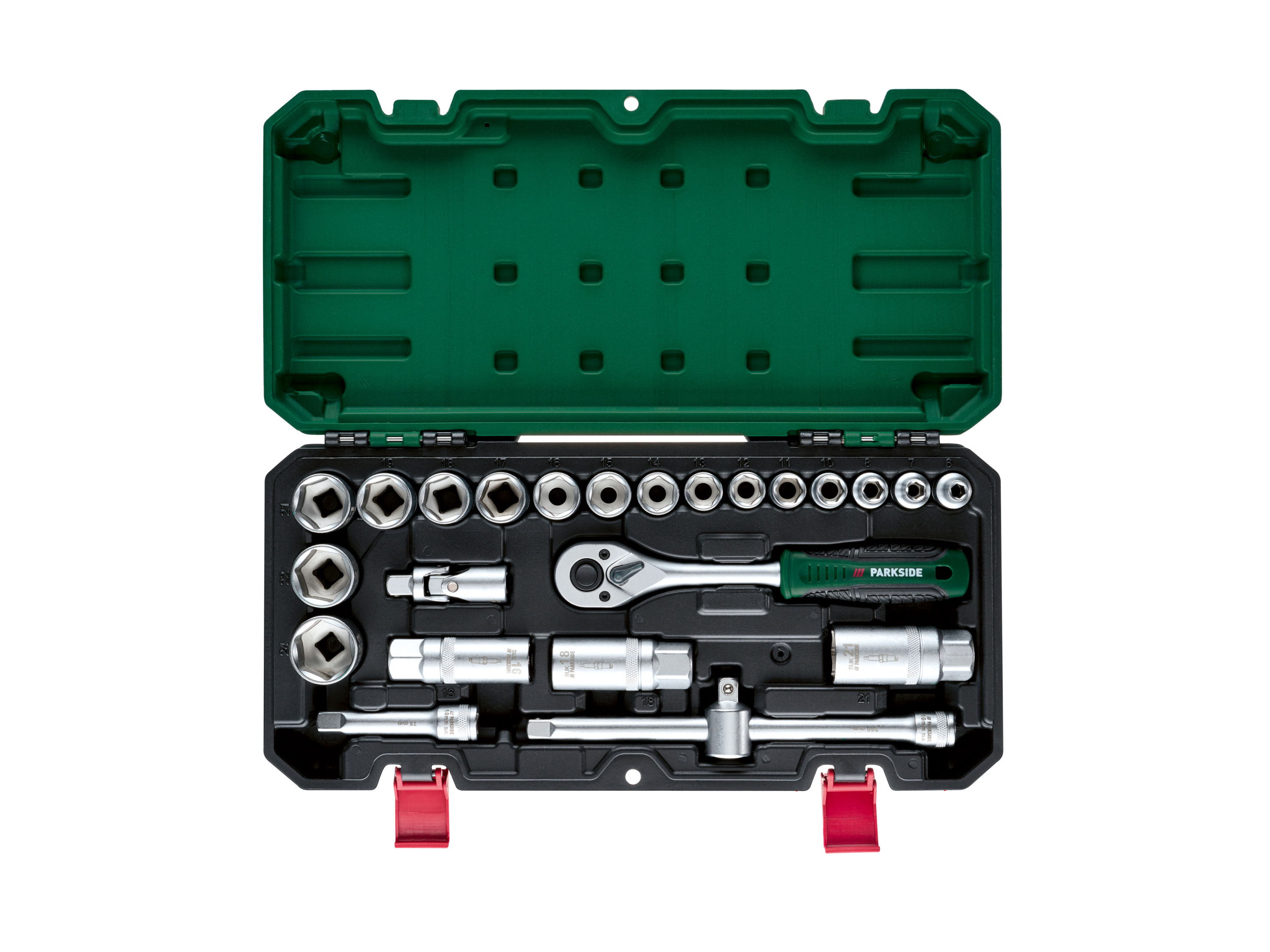 PARKSIDE® Steckschlüssel-Satz, 24-teilig