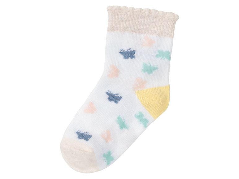 Gehe zu Vollbildansicht: lupilu Mädchen Baby Socken, 5 Paar, mit Bio-Baumwolle - Bild 13