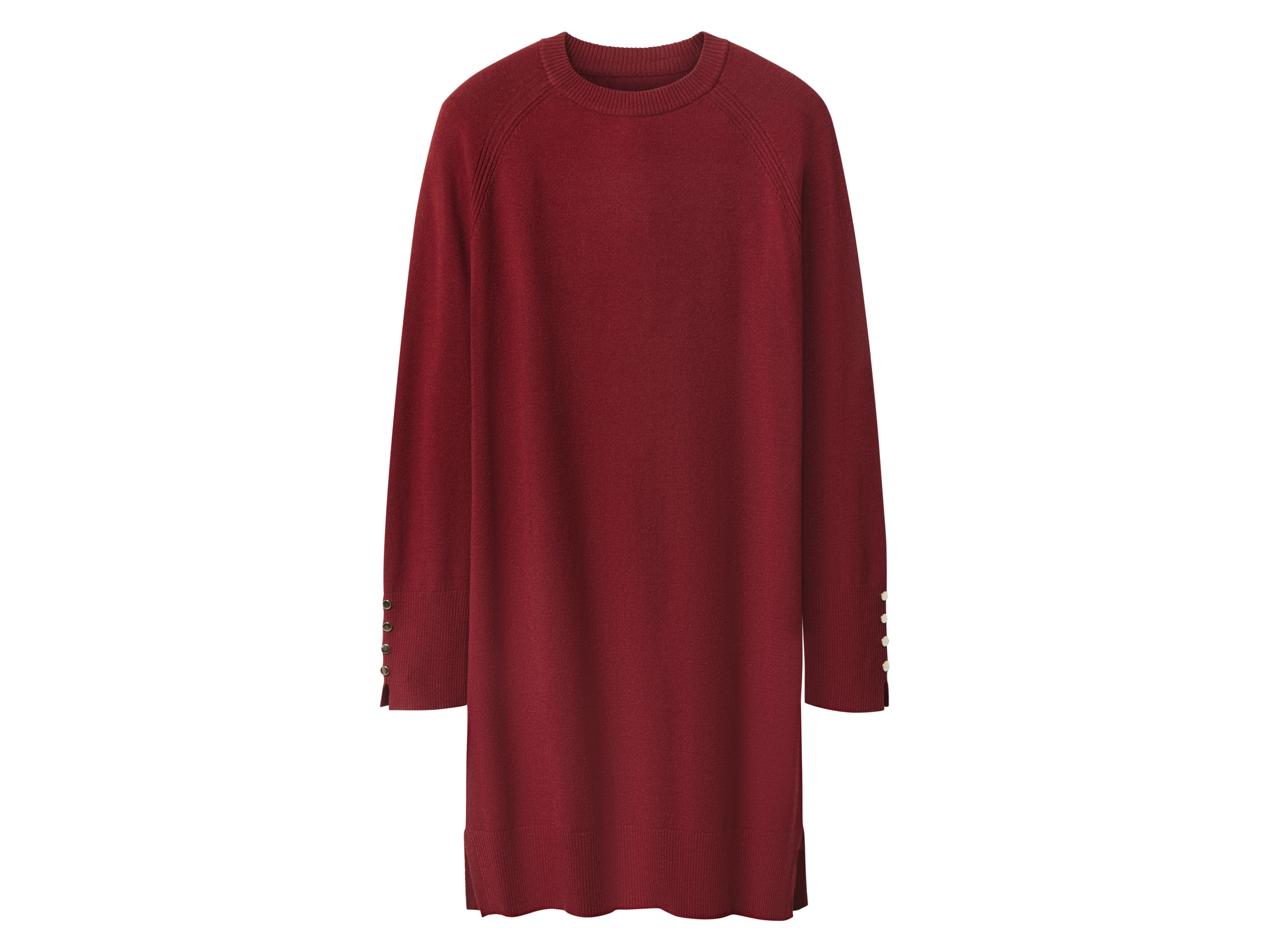 ESMARA® Damen Strickkleid (Rot, XS(32/34))