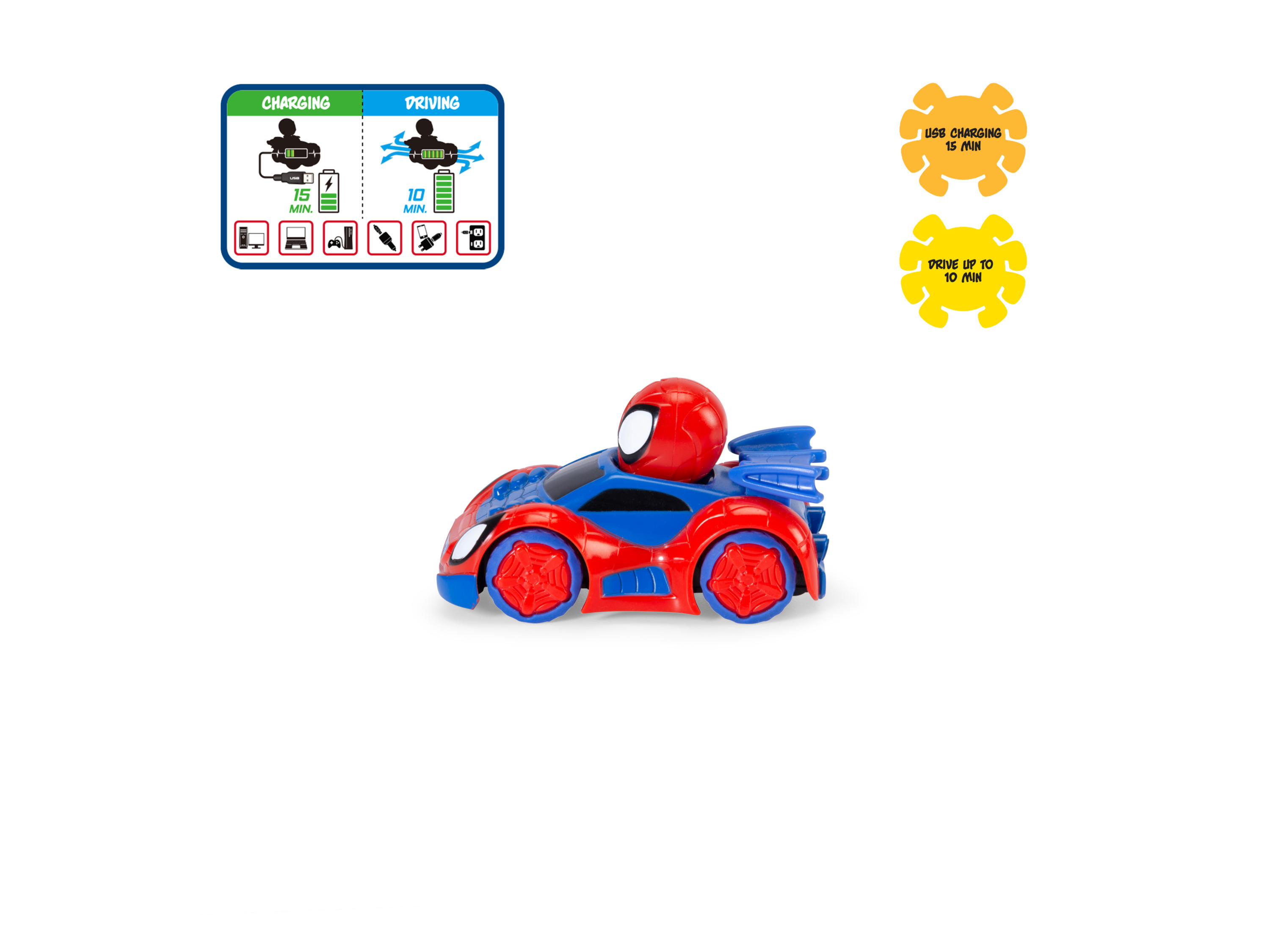 Thumbnail - DICKIE RC Spidey 1:50 (Web-Crawler)