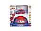 Ein Spidey und seine erstaunlichen Freunde RC Spidey Web Crawler Spielzeugset mit Auto und Fernbedienung.