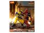 Actionfiguren von Wolverine und Deadpool im Kampf, mit Filmlogo und Altersfreigabe 14+.