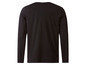 Ein schwarzes Langarmshirt.