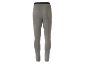 Graue Damen-Leggings mit schwarzem elastischem Bund