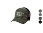 Camouflage Trucker Cap mit Cat Logo.
