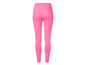 Rosa Leggings mit hohem Bund.